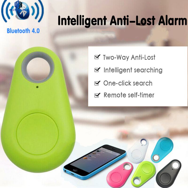 mascotas Evershop Bluetooth rastreador GPS localizador cartera teléfono llave anti pérdida bidireccional recordatorio de alarma para teléfono Localizador de llaves cartera llavero 