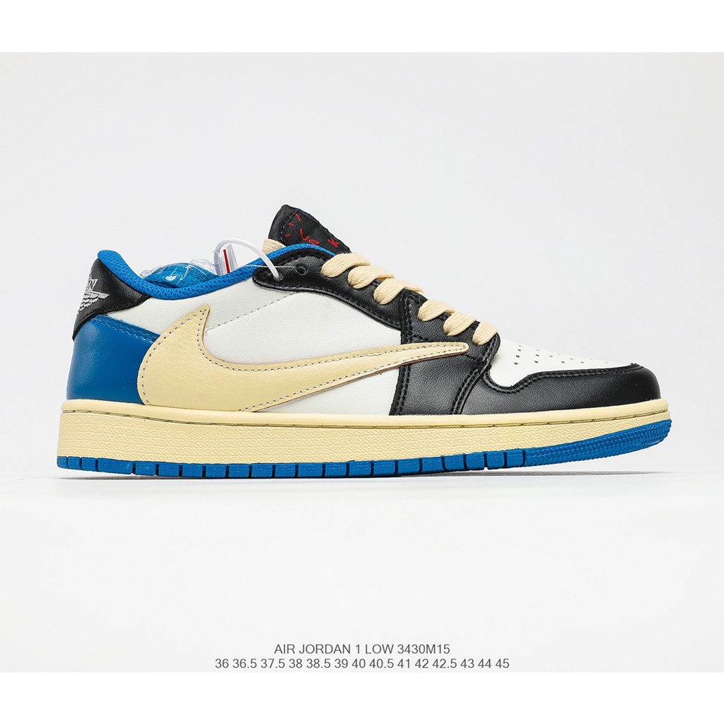 Fragment Design X Travis Scott X Nike Air Jordan 1 Low Og Sp Men S And Women S Casual Sneakers Shopee Mexico