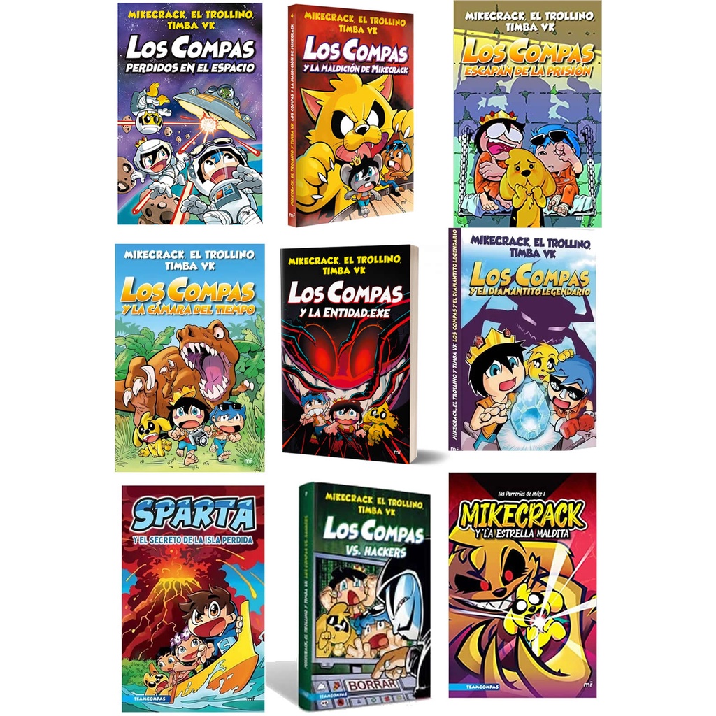 Libros de coleccion Los compas varios titulos a elegir | Shopee México