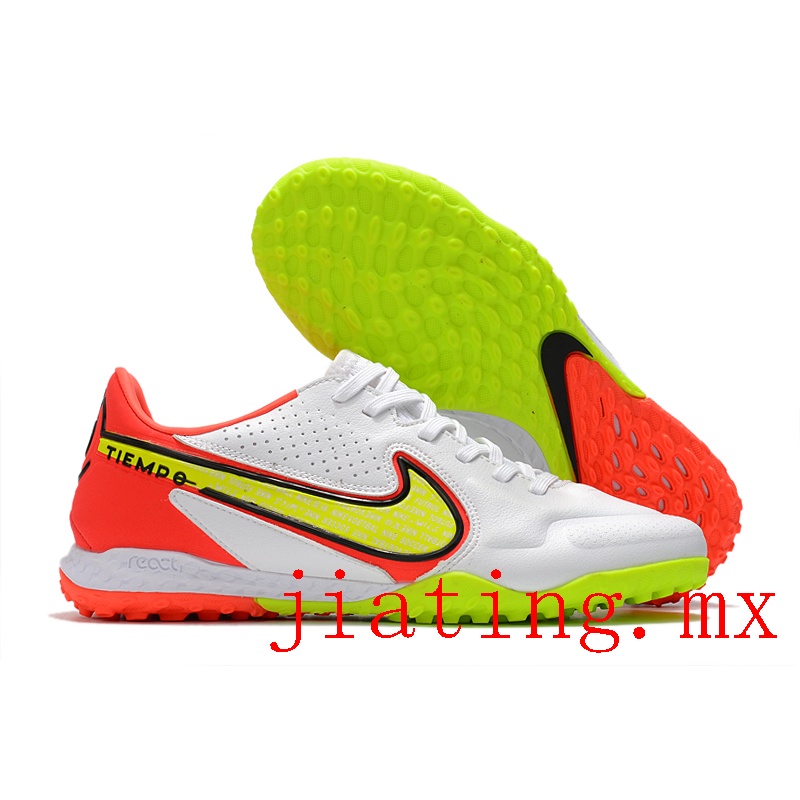 Listo stock Nike React Tiempo Legend 9 Pro TF Fútbol Zapatos 21129110