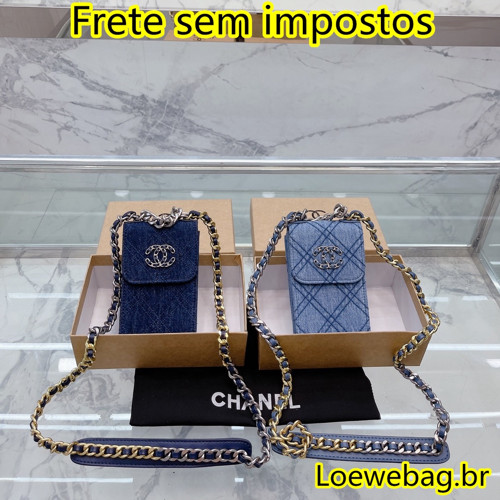 Chanel mini Bolso De Hombro Para Teléfono Celular