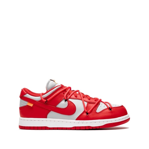 dunk low off white red