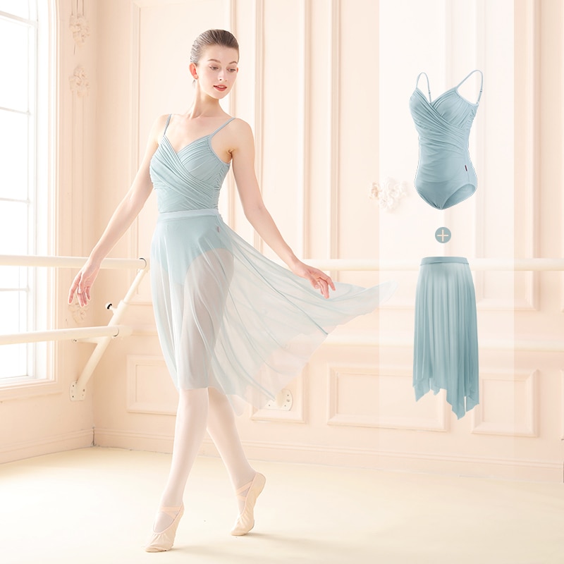 Obtén la mejor opción En la tienda oficial en línea iiniim Vestido de Patinaje  Artístico sobre Hielo para Mujer Transparente Leotardo de Gimnasia Maillot  de Danza Ballet Manga Larga de Malla Espalda