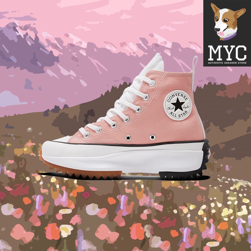 2colors liquidación Converse Run Hike alto corte rosa plataforma plataforma zapatos de lona 170777c 968c 166799c Talla 36-45 | Shopee México