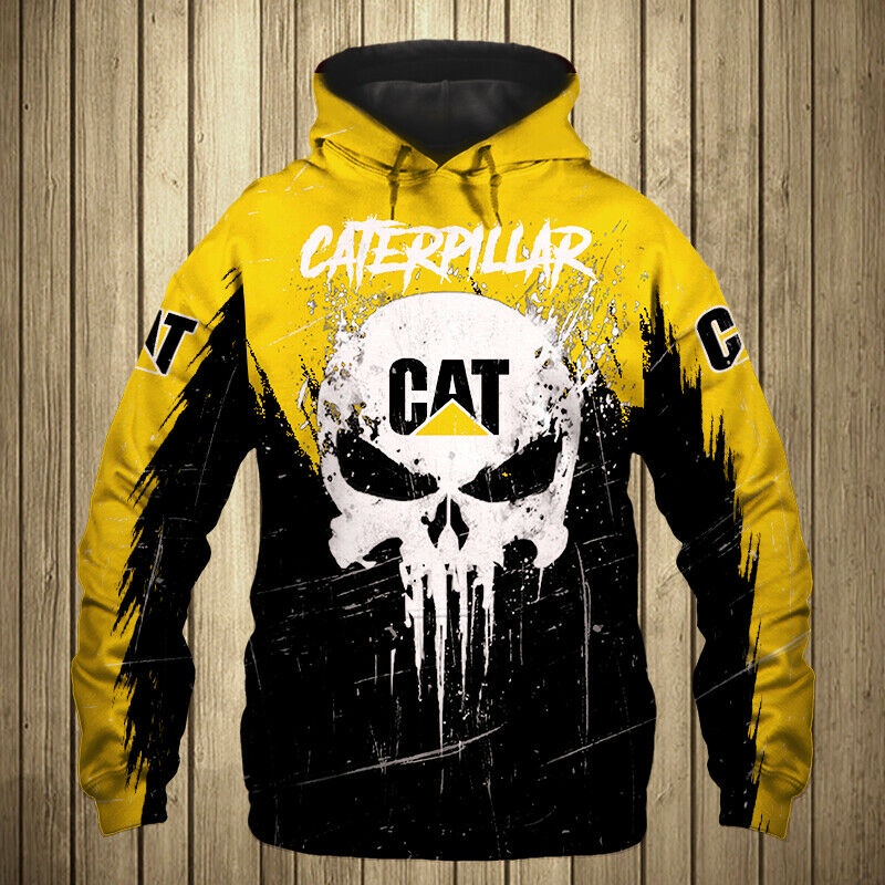 Fashion Personalizada Nuevo Sudadera Con Capucha Para Hombres Casual Caterpillar Logo Pullover Moda Calle Fresca Motocicleta Racing Team Ropa Hombre Chamarra Primavera Y Otoño 3d Talla Grande | Shopee México