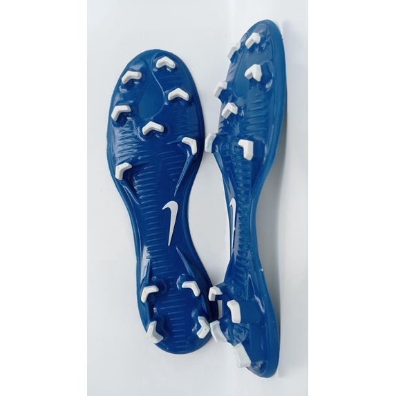 Suela exterior Nike Mercurial azul blanco suela suela fútbol zapatos