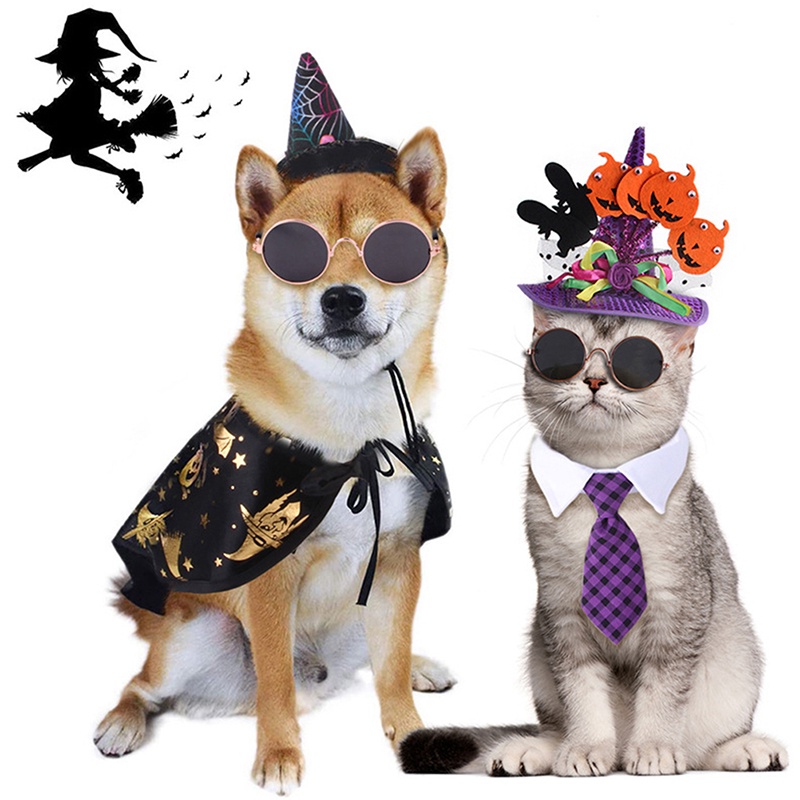 jfn] Disfraz De Halloween Para Mascotas/Gato/Perro/Ropa Accesorios Alas De  Murciélago Negro/Regalo Cosplay | Shopee México