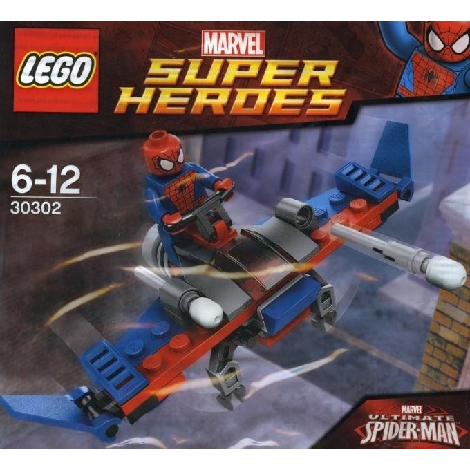 Lego Original 30302 Polybag Spider-Man planeador | Shopee México