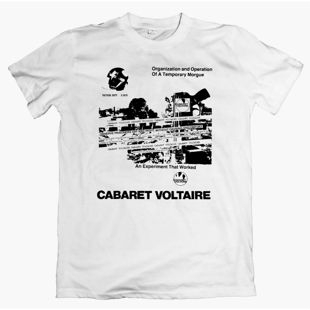 Johnstore Cabaret Voltaire Morgue Camiseta Manga Larga Throbbing Gristle Bobina De Tv Psiquica Shopee Mexico