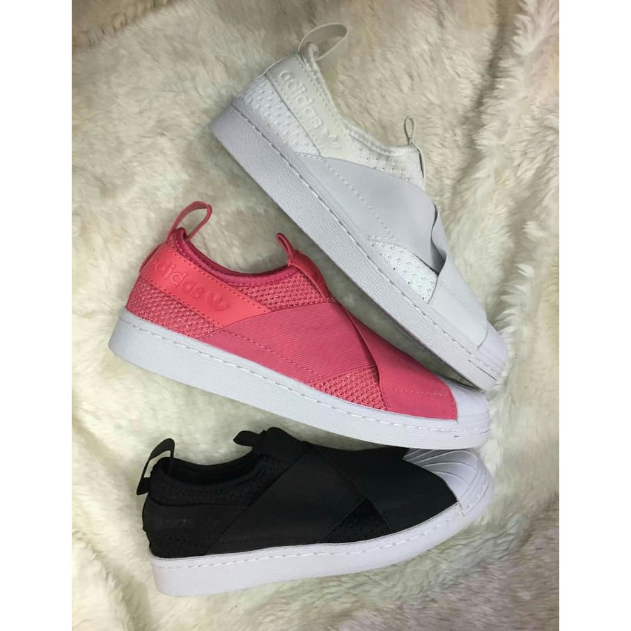 esférico lector Conquistador Descuento "Adidas Superstar Slip On mujer rosa/negro blanco/Full White"  zapatillas de deporte de regalo para correr | Shopee México