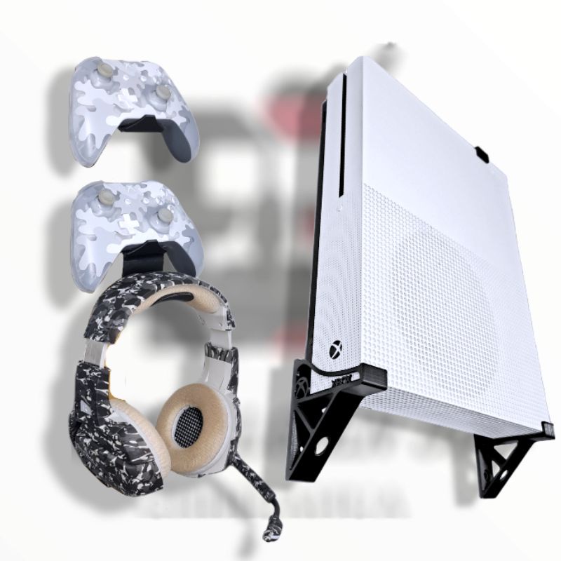 Kit Plus Soportes Para Xbox One S Y X + 2 Soportes Para Control Y ...