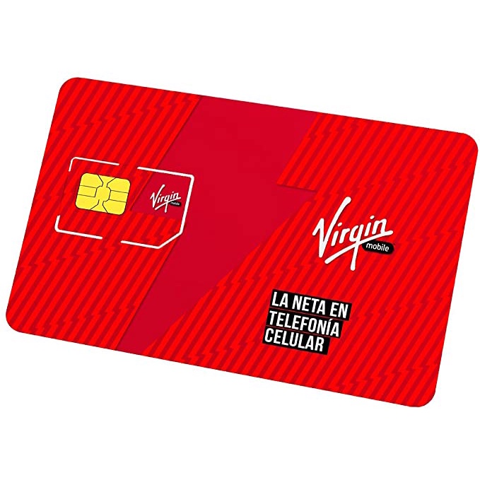 Chip Virgin (Incluye recarga de 100) Shopee México
