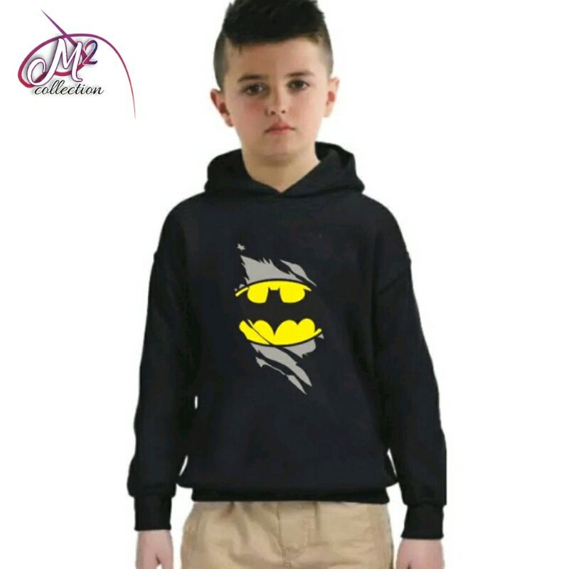 Batman sudadera con capucha niños suéter Chamarra niños distro | Shopee  México