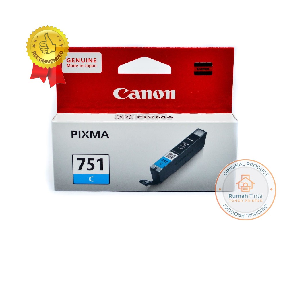 Canon 751 XL tinta cian Original | Shopee México