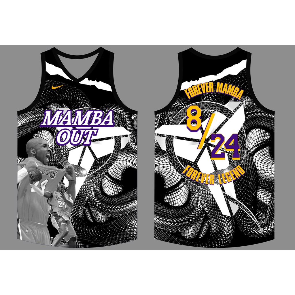 mamba out jersey