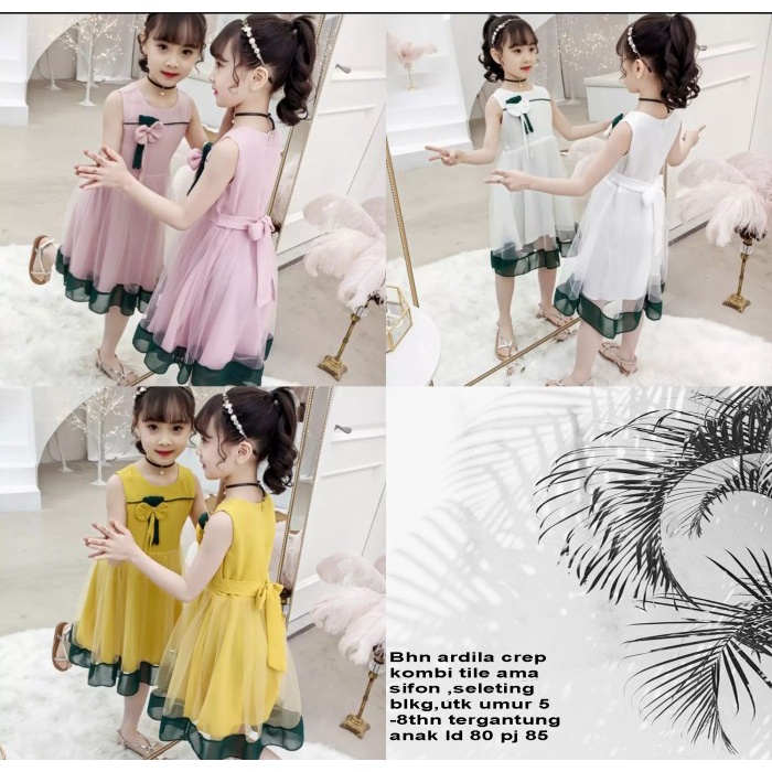 Listo 7Y 8Y 9Y 10Y vestido niños mujeres MODIS niñas vestido reciente  importación coreana edad 5 6 7 8 años | Shopee México
