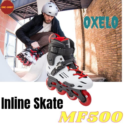 Oxelo Patines Para Adultos Mf500 Freeride Hardboot Patin En Linea Rodillo Cuchilla Slalom Y Freestyle Ori Shopee Mexico