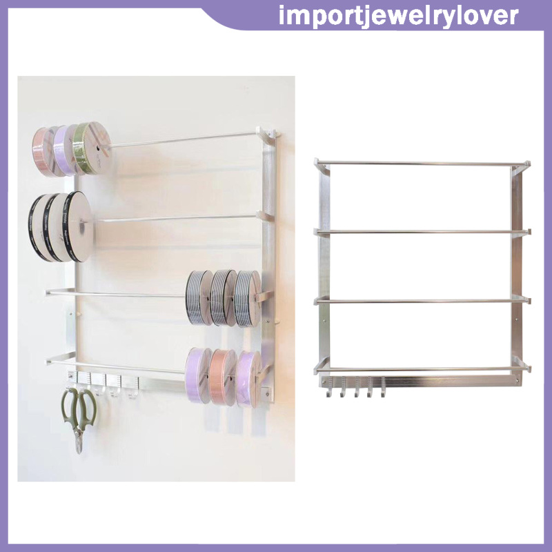 Wall Mounted Thread Spool Holder Utility Hook Wire Rack Home Sewing Tools Ee México - Wire Spool Wall Rack