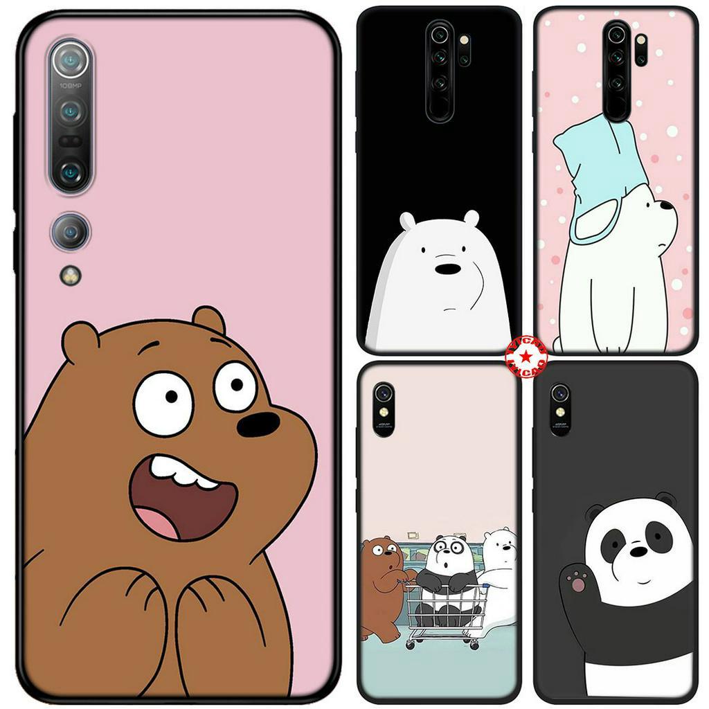 Xiaomi Redmi Note 8 9 Pro Max 8T 9S 9C Phone Case CP143 We Bare Bears