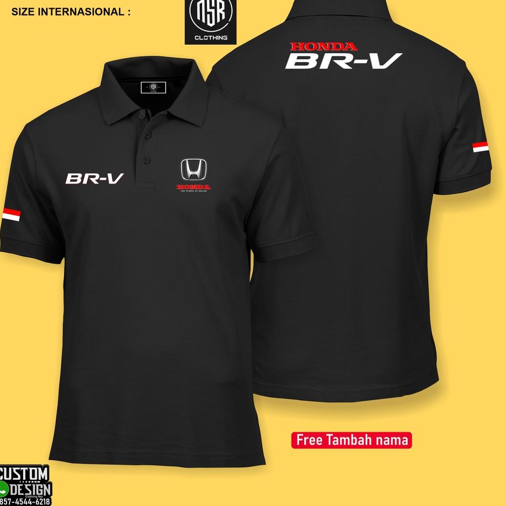 Polo HONDA BRV/POLO ropa BRV/BRV camiseta (código 5564)