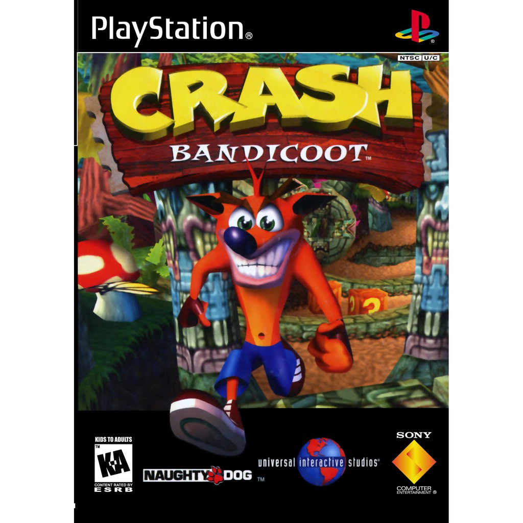 Juego de Cassette de cd PS1: CRASH BANDICOOT | Shopee México