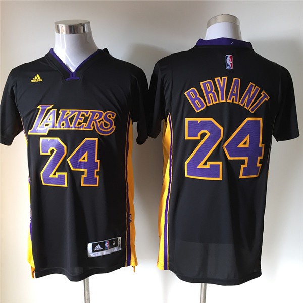 lakers black sleeve jersey