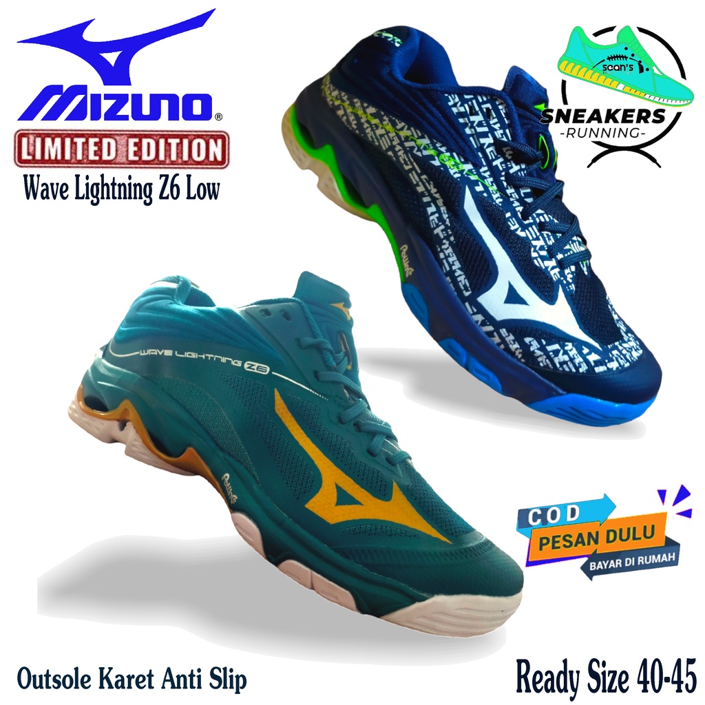 Zapatillas de vóleibol Unisex Adulto Mizuno Wave Lightning Z6 