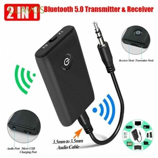 USB Bluetooh 5.0 Receptor de audio Transmisor 3.5mm Jack USB estéreo música adaptador inalámbrico dongle para TV PC coche auriculares durabilidad y conveniencia 