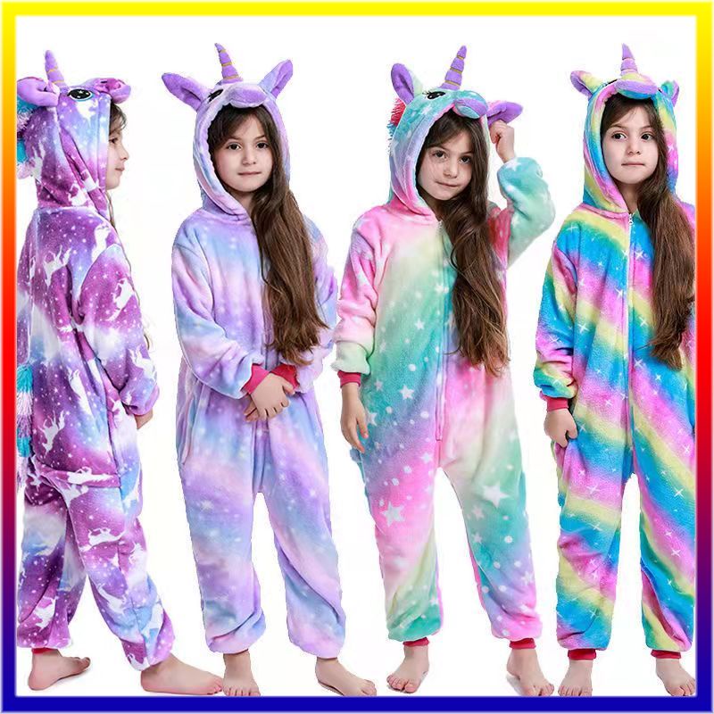 Pijama de punto de León para niños traje de invierno-Easily Bear viñetas de animales manta para dormir 
