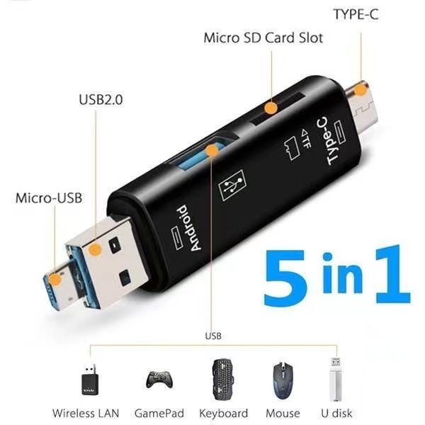 Kerokuru Lector De Tarjetas Micro Sd Usb 3 0 2 0 Para Adaptador Flash Drive De Memoria Inteligente Para Pc Shopee Mexico