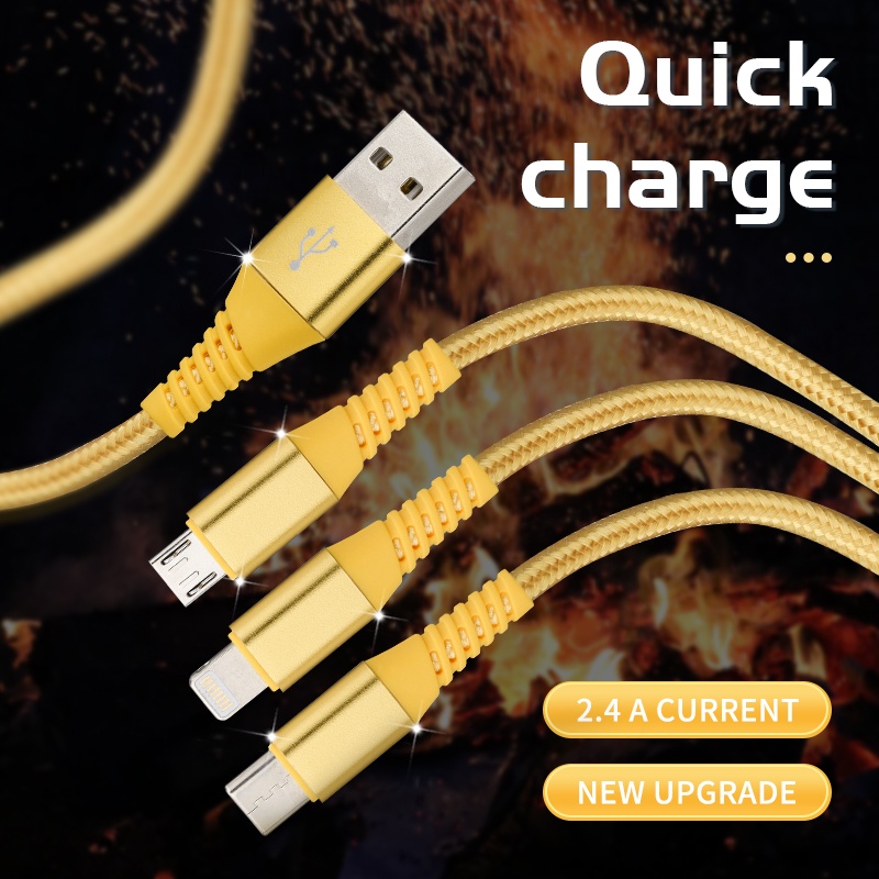 1m Android universal USB tipo C cable de carga cable de datos rápidamente de carga & SYNC CABLE 