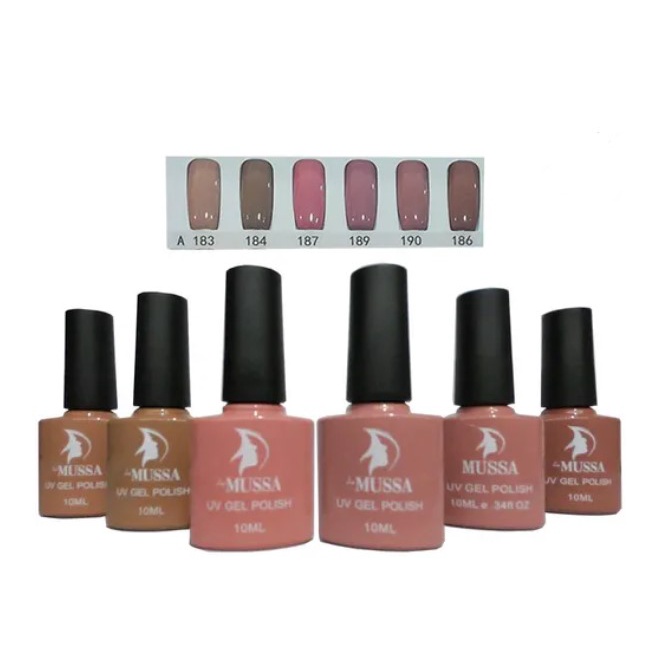 Gelish MUSSA Gama 6 Piezas | Shopee México