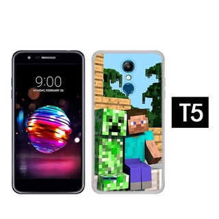 Moto E4 Plus E5 E7 Power Edge Plus Z Z2 Play Tpu Transparent Soft Case 93c Creeper Minecraft Shopee Mexico