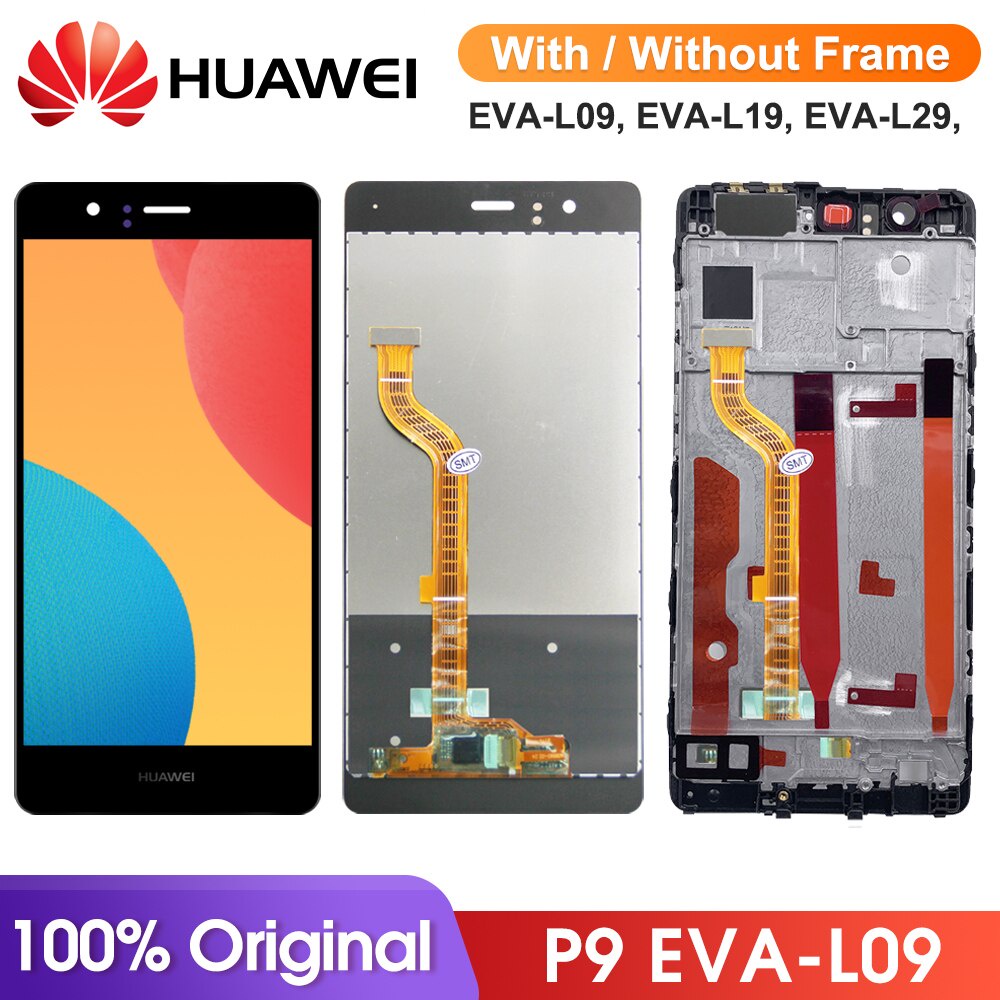  & # 39 ; Pantalla De P9 Original , Para Huawei P9 EVA-L09 L19 Lcd  Digitalizador Táctil Con Reemplazo De Marco | Shopee México