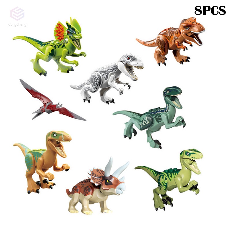 Dinosaurios De Jurassic Park World Mini Figura De Película Bloques De  Construcción Conjuntos Minifiguras Ladrillo Para Niños | Shopee México