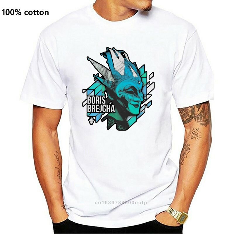 Boris Brejcha Dj Deportes Culturismo Crosfitd Impresión Caliente Desgaste Moda Ropa Redonda Camiseta