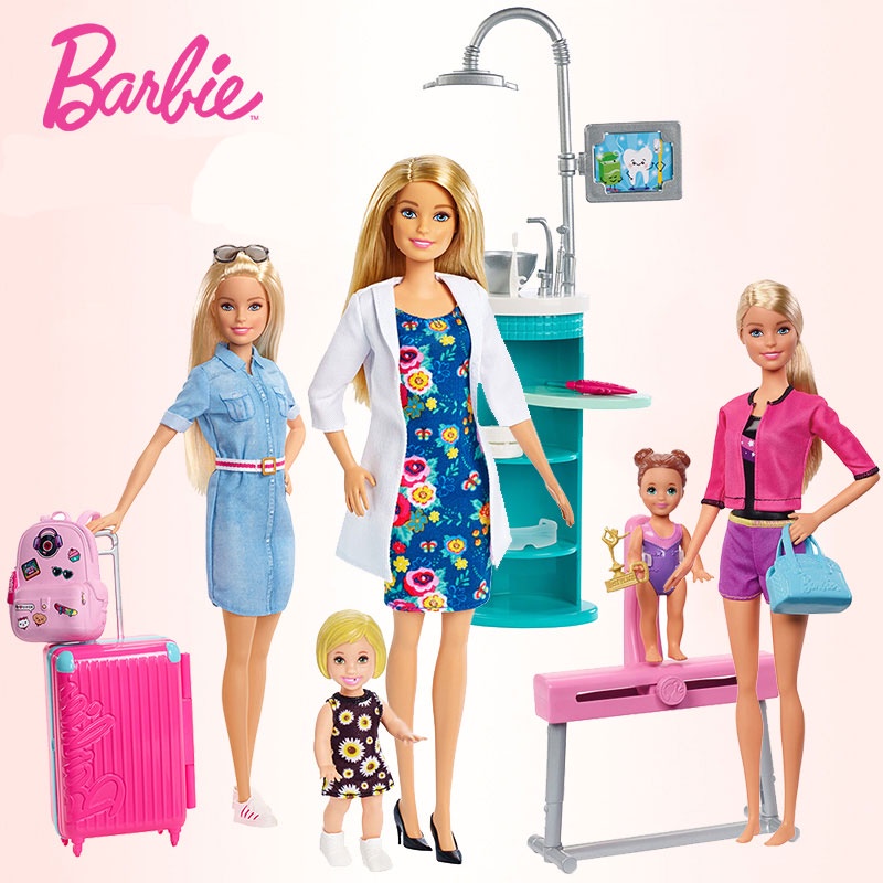 Barbie Medical Doctor Doll And Playset 