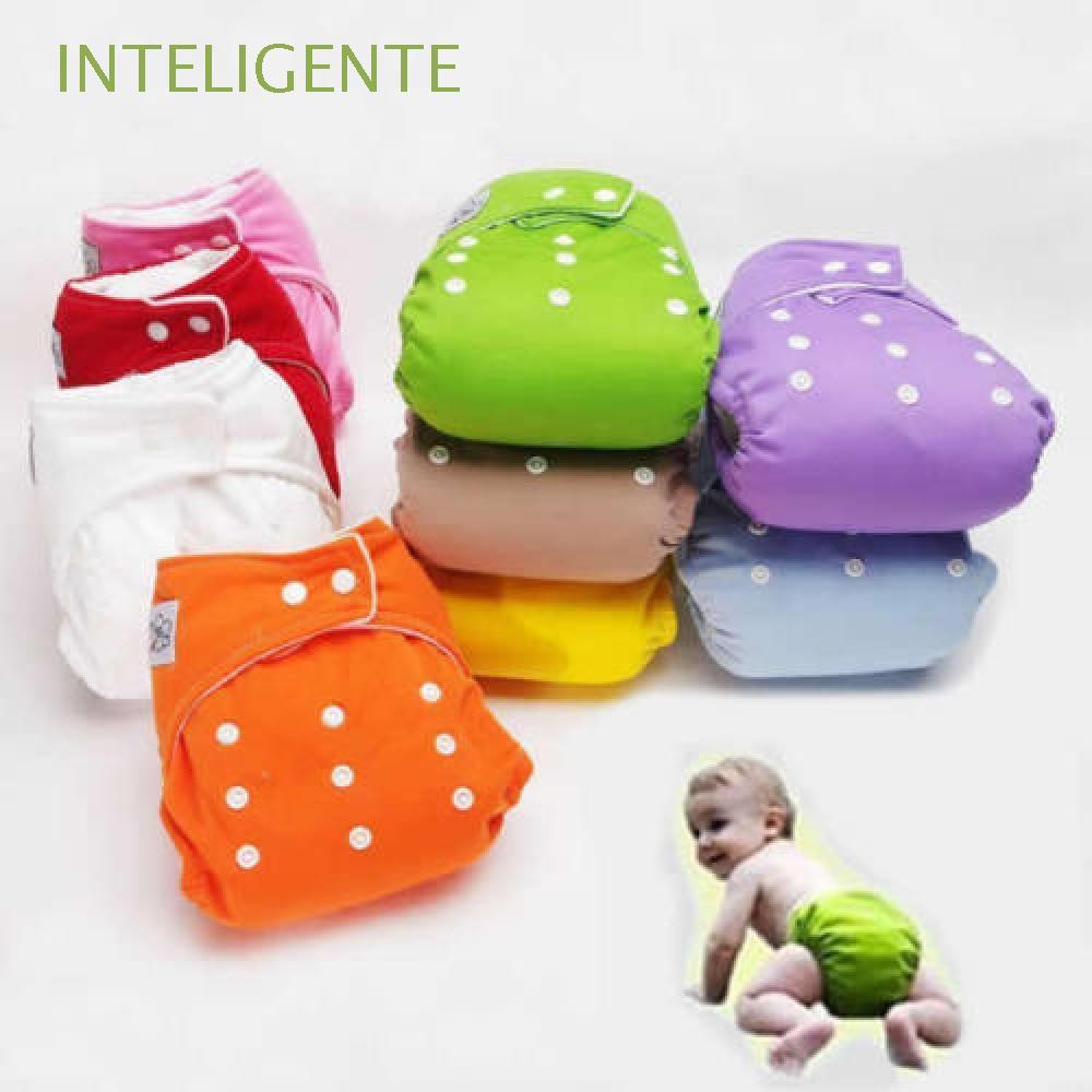 Inteligente Cubre Panales De Tela Tamano Ajustable Bebe Panal Impermeable Insertar Bebe Lavable Panal Reutilizable Multicolor Shopee Mexico