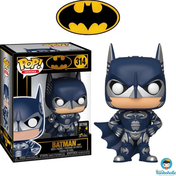 funko Pop! Batman & Robin 80 aniversario Batman 1997 314 | Shopee México