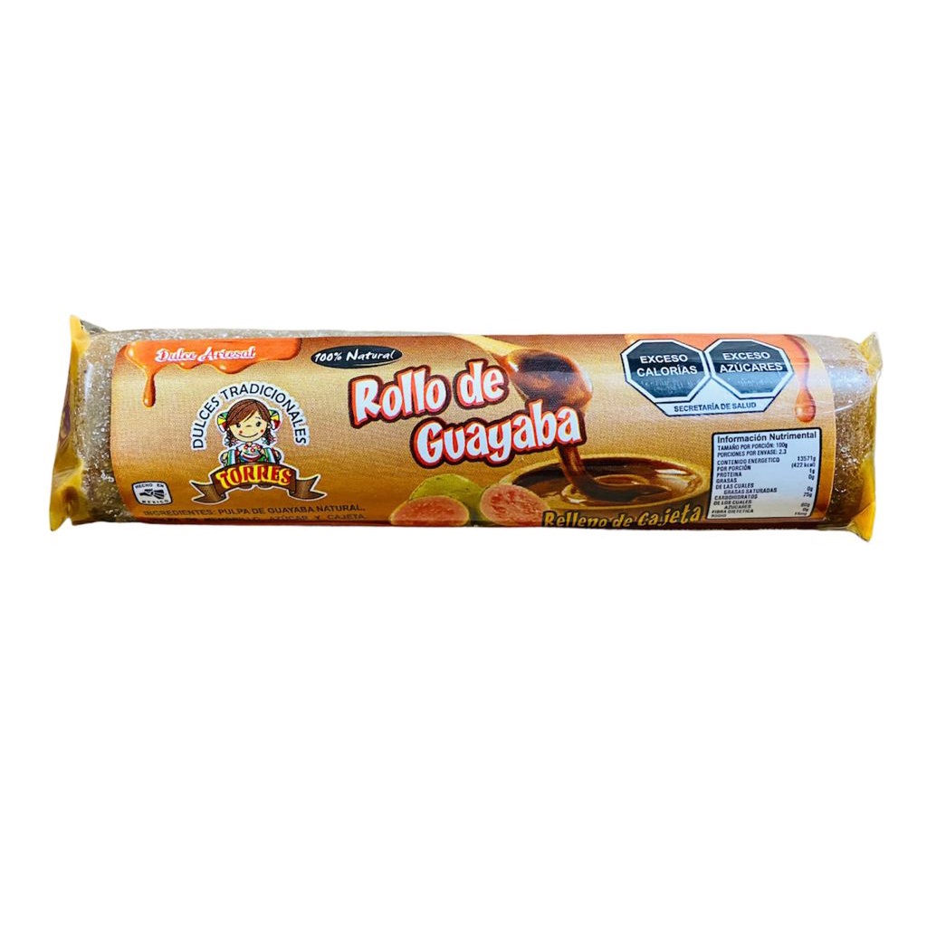 Rollo De Guayaba RELLENO Cajeta 200gr Shopee México