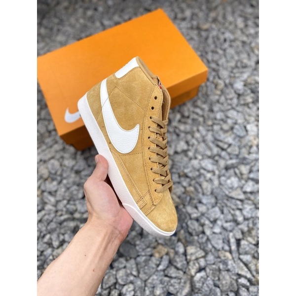 nike blazer mid mostaza