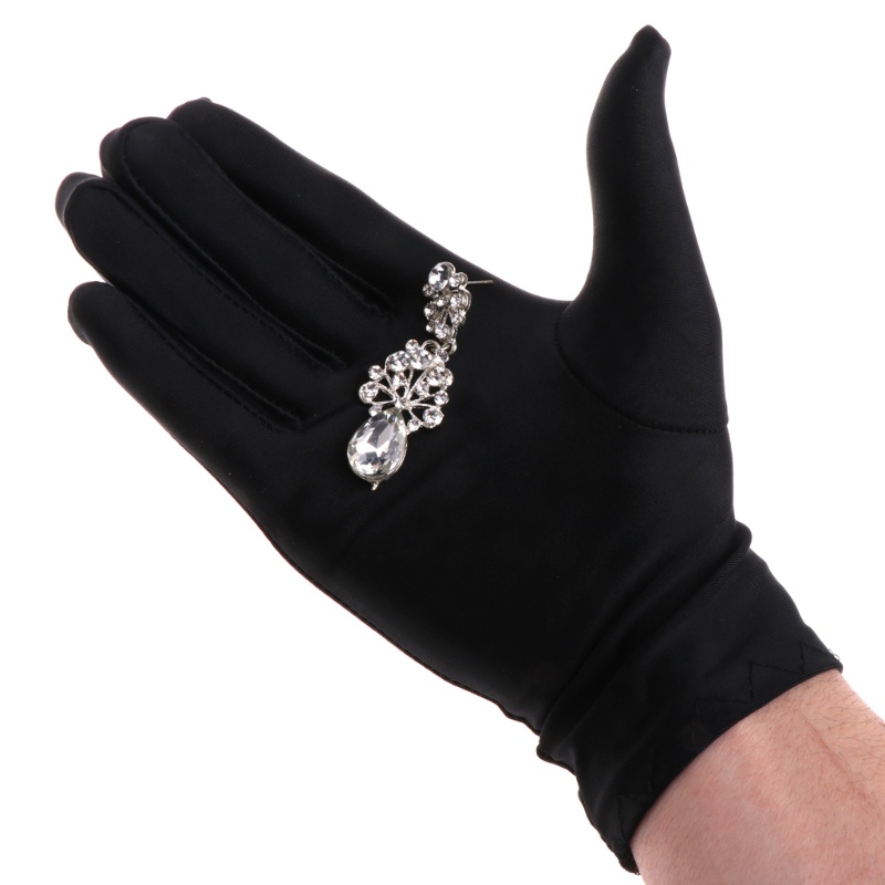 WU Guantes Negros Joyería De Trabajo Manos Dibujo Para Mujeres Y Hombres | Shopee