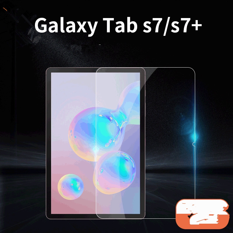 Lote x2 Cristal Templado Compatible con Samsung Galaxy Tab S7 SM-T870 Protector de Pantalla, Película Vidrio Ultrafina, Dureza 9H, Sin-Burbujas ebestStar Tab S7: 253.8 x 165.3 x 6.3 mm, 11.0'' 