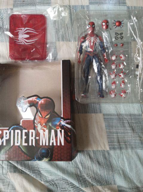 vengadores shf spider man actualización traje ps4 edición de juego spiderman  pvc figura de acción coleccionable modelo de juguete muñeca regalo | Shopee  México