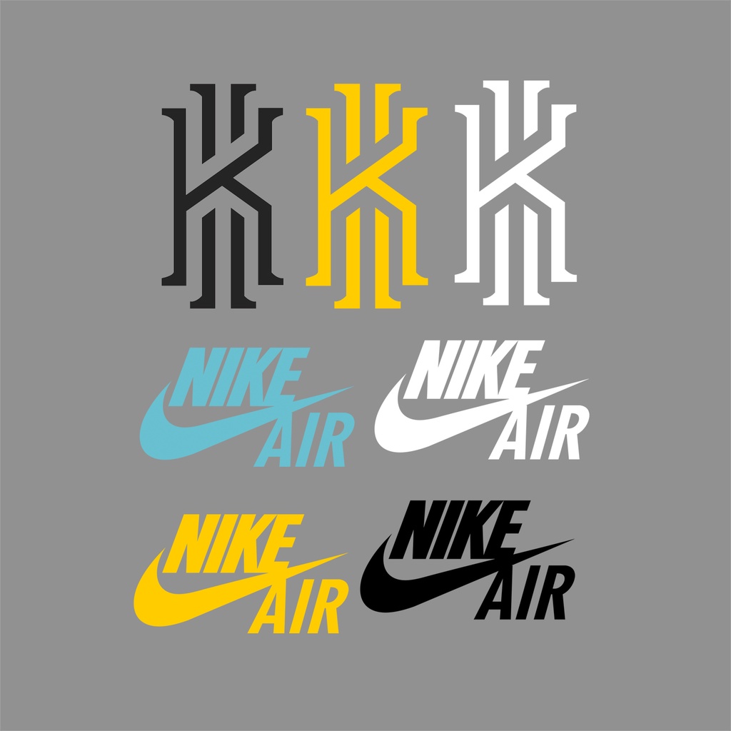 nike DIY Ropa Decoraciones Pegatinas Marea Marca Logo Pegatina | Shopee