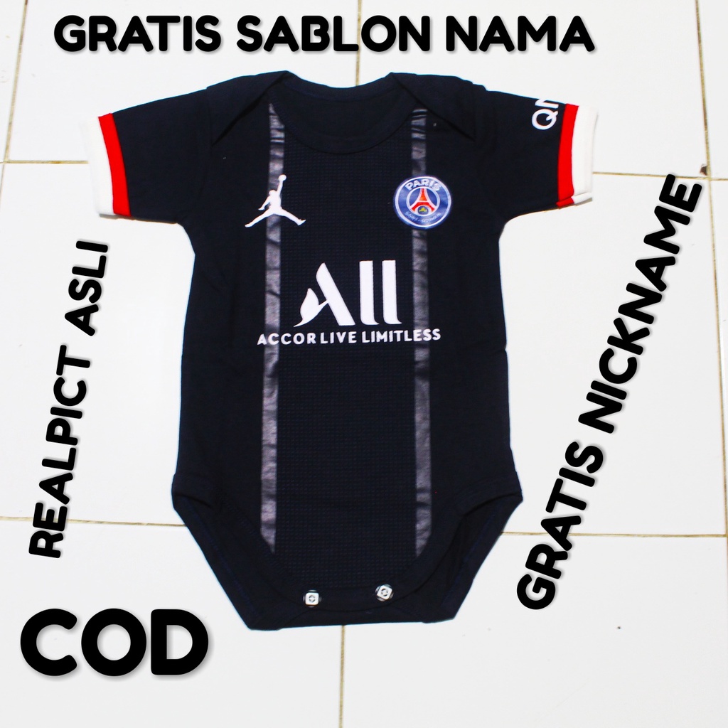 Ropa Jumper Rumper Jumbo Bola Psg Ninos Bebe Calidad Premium Shopee Mexico