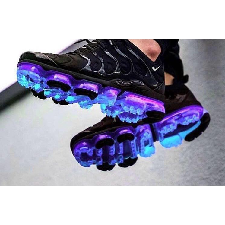 Nike Vapormax Plus TN Ligero Transpirable Zapatos Para Correr Para Hombres Morado Negro | Shopee México