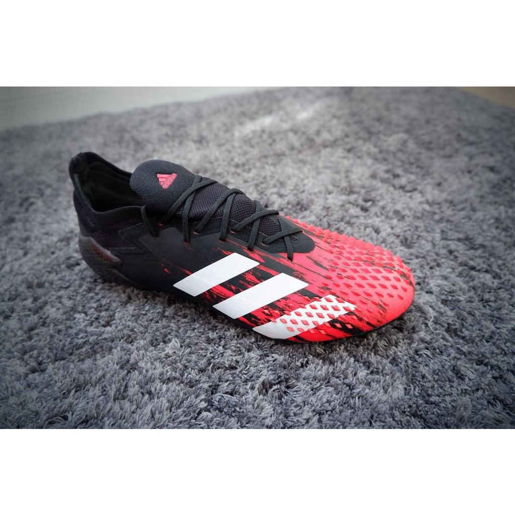 Adidas Predator Rojo FG Zapatos De Fútbol | Unisexsoccer/Deportivos/Nuevo original/TF/SG/AG/IN/IC | Shopee México
