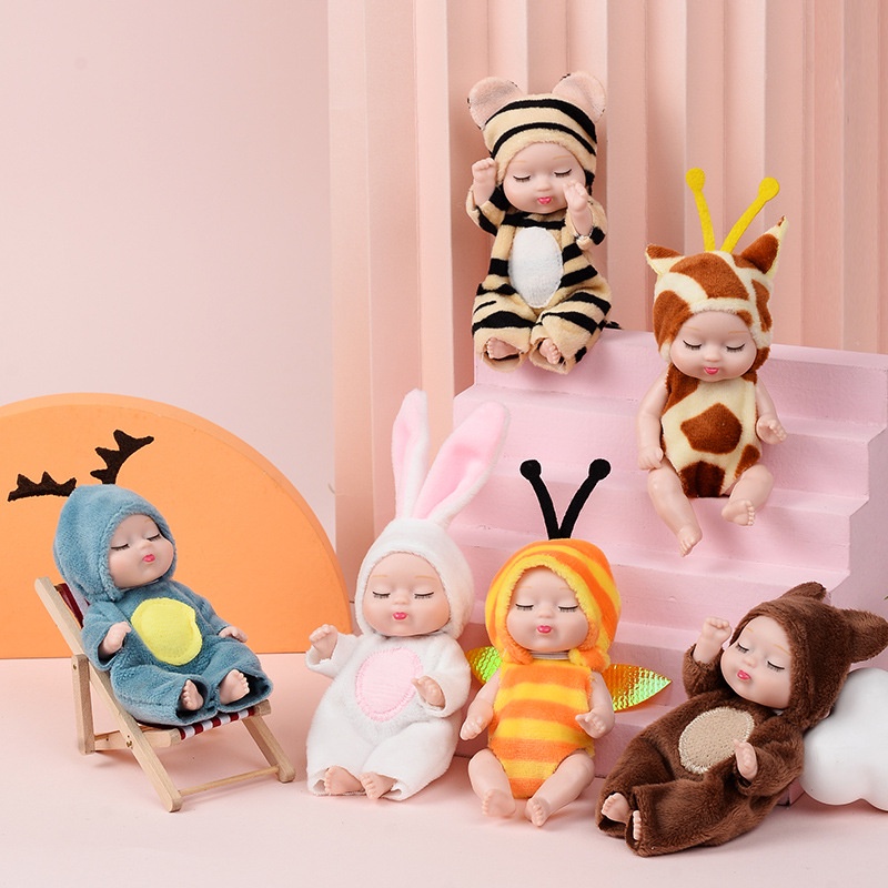 Muñecos De Bebé De Simulación De Cm/Juguetes Mini Para Dormir/Juguete Para Niñas Barbie | Shopee