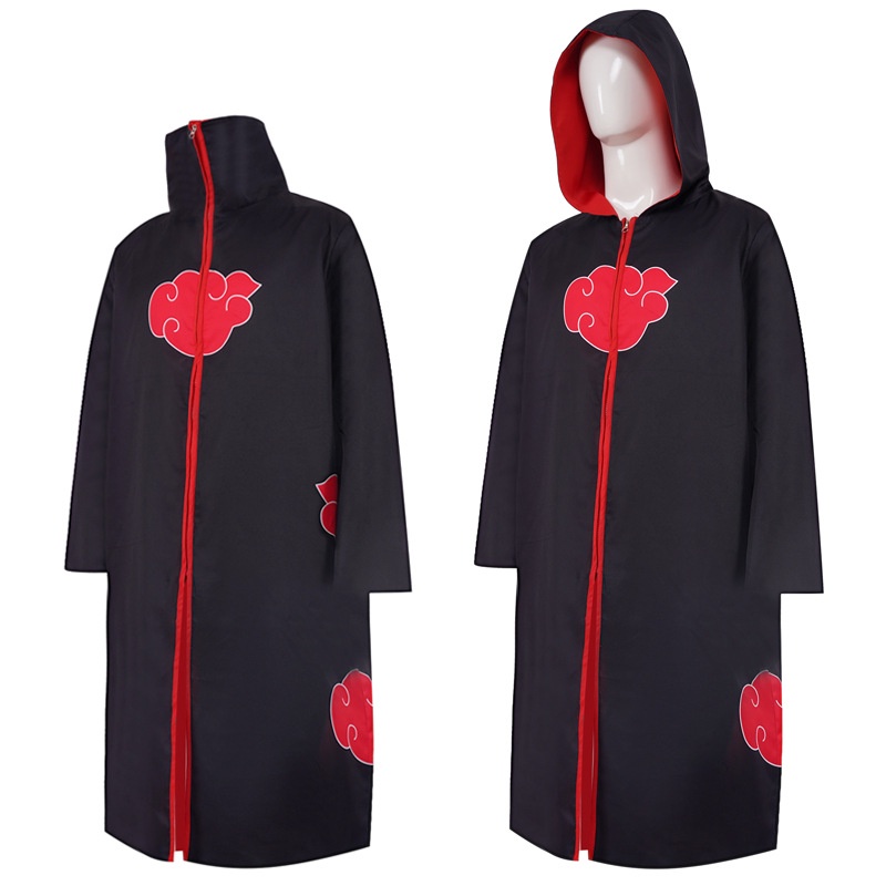 Naruto Cos Halloween Capa Sasuke Eagle Xiao Organization Ropa Uchiha Itachi Cloak Cosplay